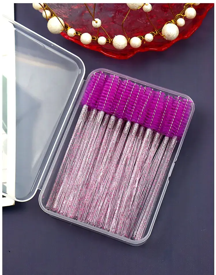 3-in-1 Crystal Eyelash & Eyebrow Brushes Set of 150 — feature 8