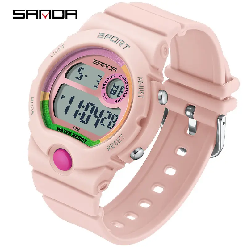 Sanda Waterproof Luminous Digital Watch for Men - Image 10