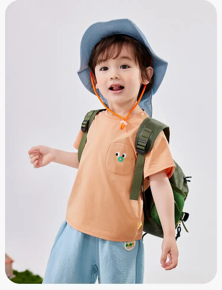 5A Bacteriostasis Baby T-Shirt Orange Summer — feature 12