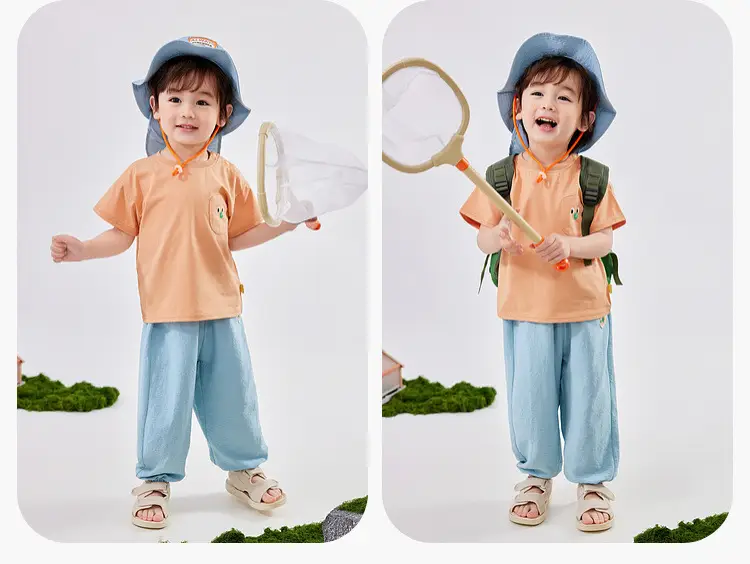 5A Bacteriostasis Baby T-Shirt Orange Summer — feature 13