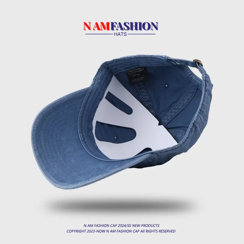 Washed Embroidered Peaked Cap Women Casual Korean Style - Image 10