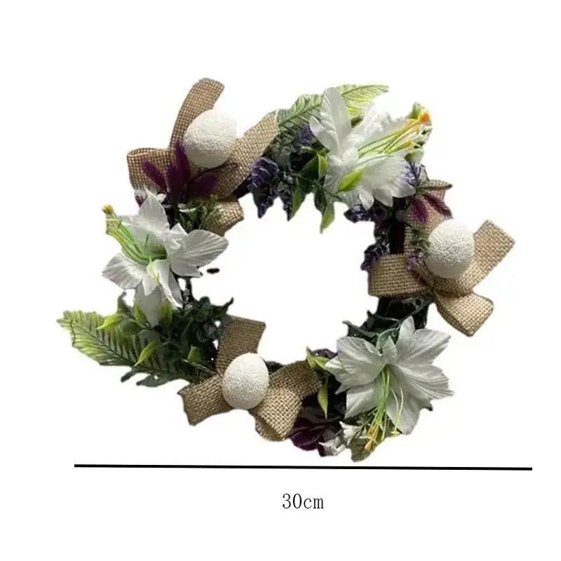 Sunflower Wreath Decor 30cm Cross Border - Image 11