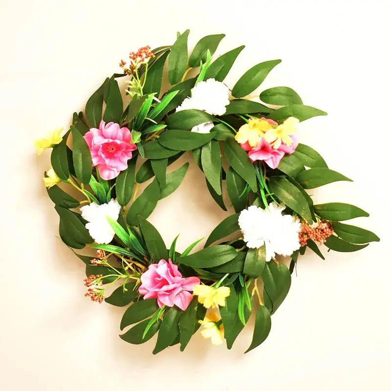 Sunflower Wreath Decor 30cm Cross Border - Image 4