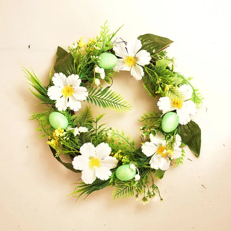 Sunflower Wreath Decor 30cm Cross Border - Image 7