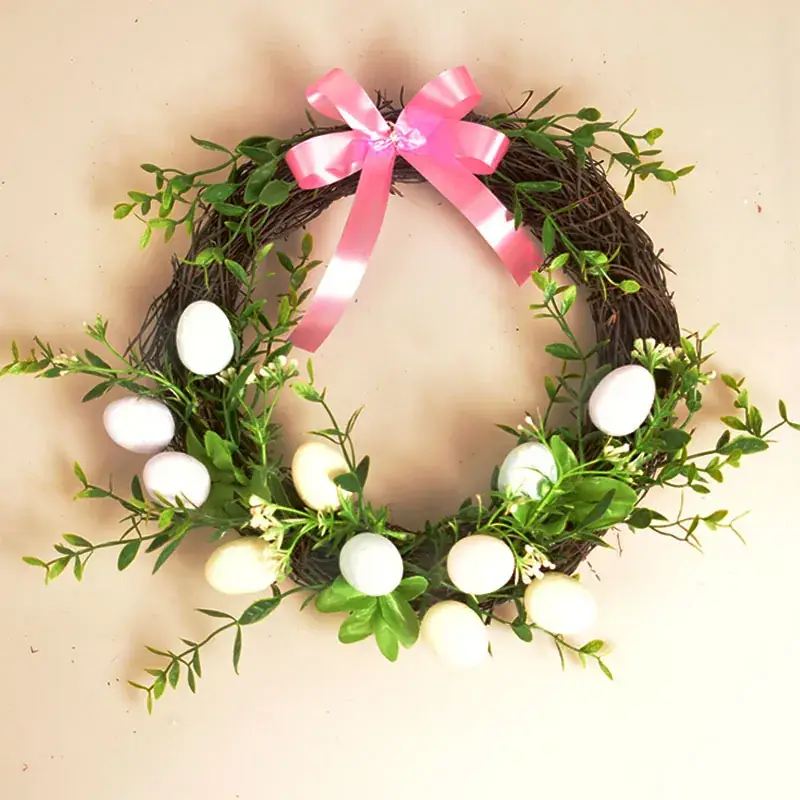 Sunflower Wreath Decor 30cm Cross Border - Image 9