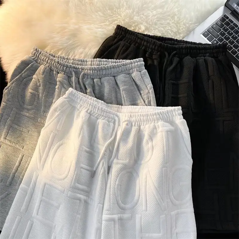 Men Cotton Loose Fit Shorts Grey 2024 — feature 10