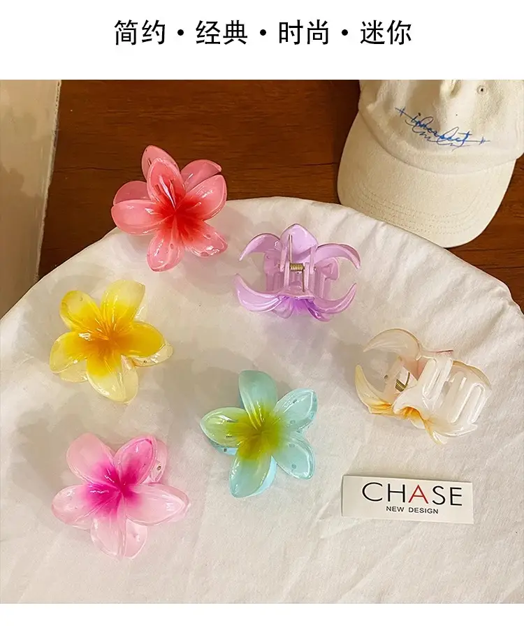 Egg Flower Hair Clip Large Back for Women 2023 — feature 5
