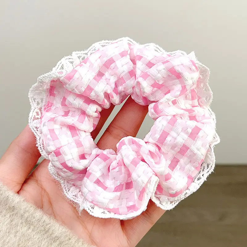 Sweet Girl Lace Hair Band for High Ponytail - Image 10