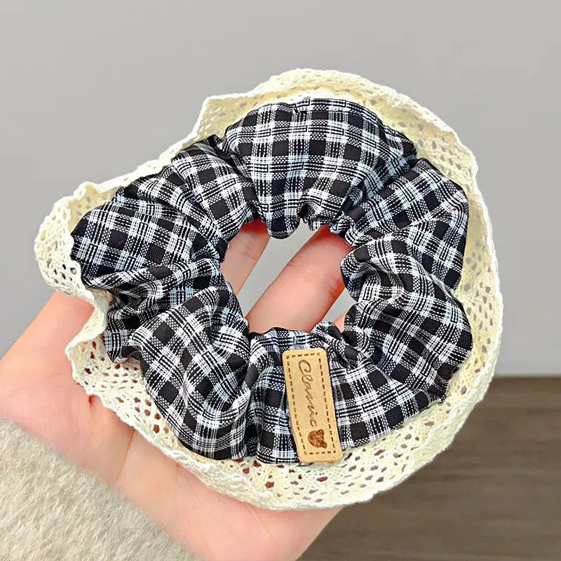 Sweet Girl Lace Hair Band for High Ponytail - Image 12