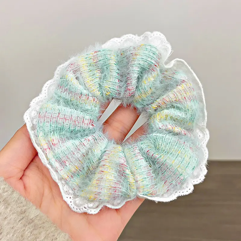 Sweet Girl Lace Hair Band for High Ponytail - Image 16