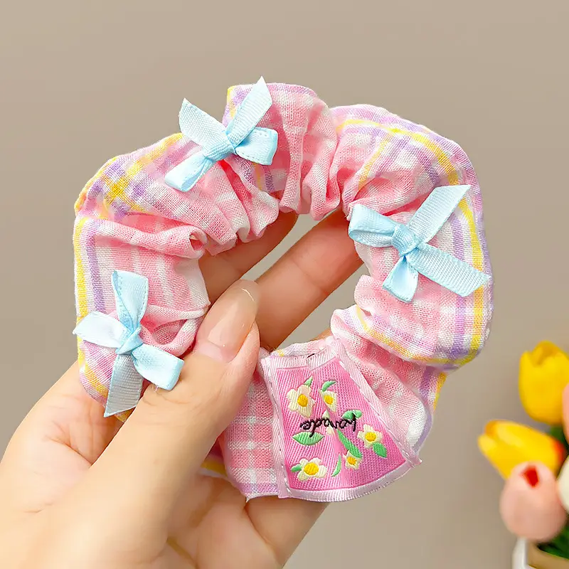 Sweet Girl Lace Hair Band for High Ponytail - Image 22