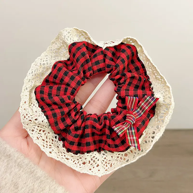 Sweet Girl Lace Hair Band for High Ponytail - Image 3