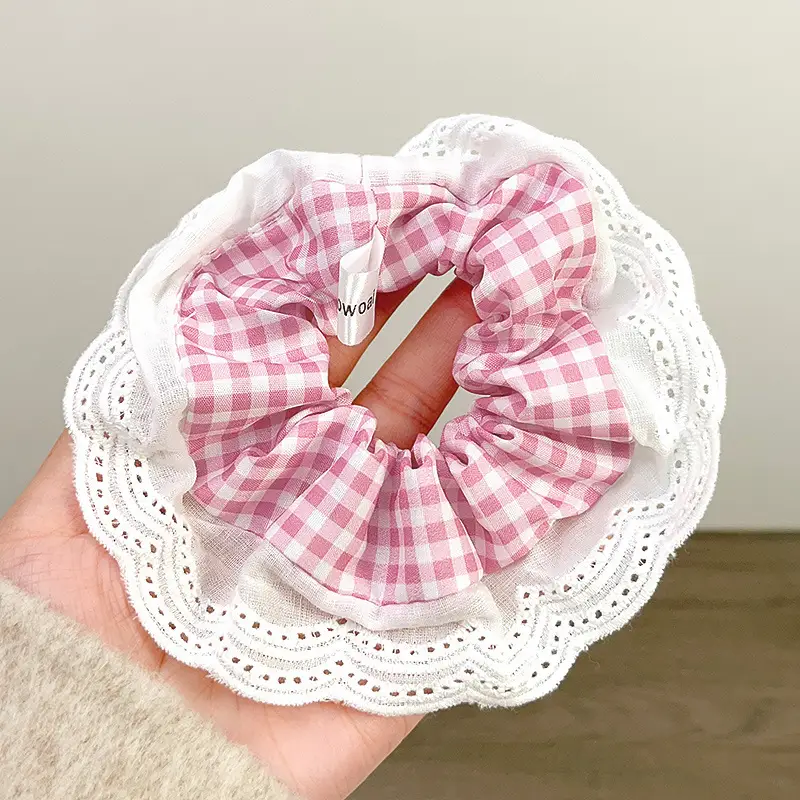 Sweet Girl Lace Hair Band for High Ponytail - Image 4
