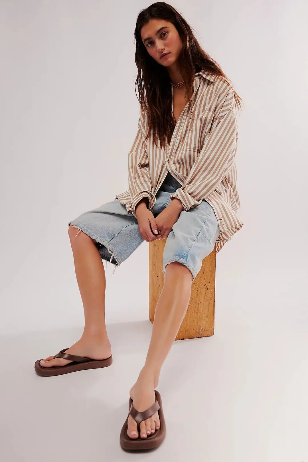 Flip-Flops for Women, European and American Ins Trend, Flat Eva Soft Sole, Outdoor Casual Beach Slippers, New Summer Style — feature 2