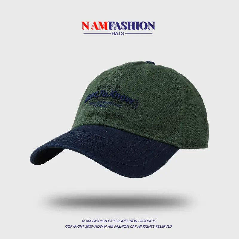 Women Retro Ins Letter Embroidered Cap Maroon White — feature 17
