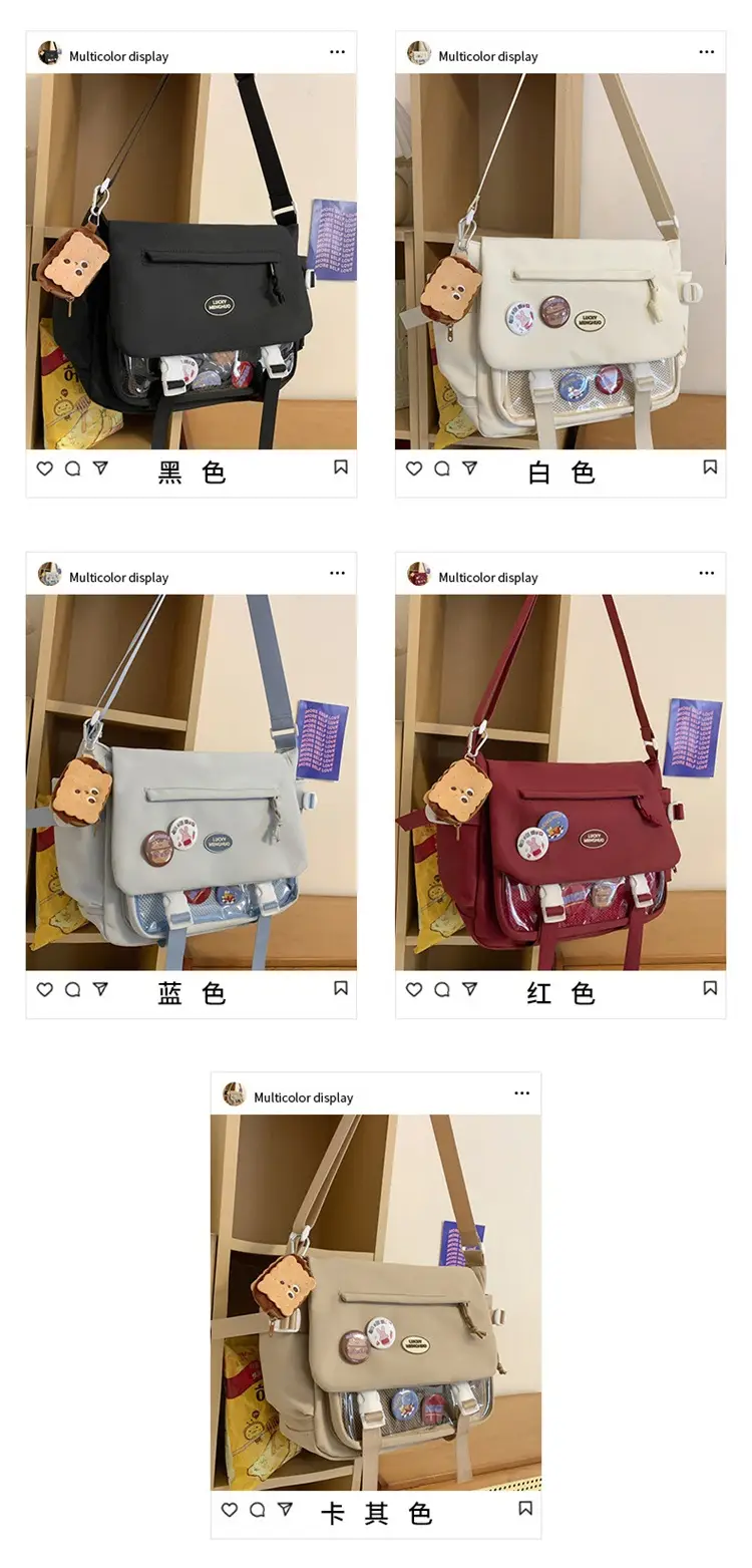 2026 White Shoulder Bag for Women College Students — feature 5