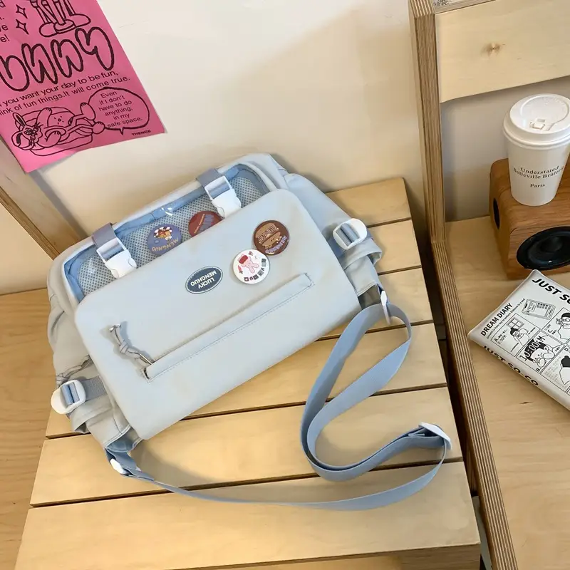 2026 White Shoulder Bag for Women College Students - Image 4