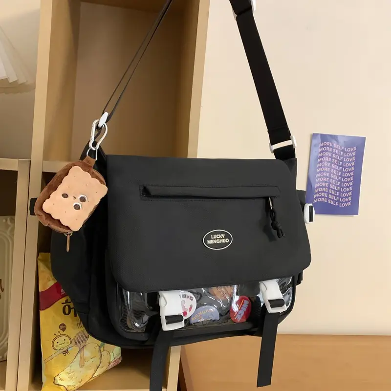 2026 White Shoulder Bag for Women College Students - Image 6