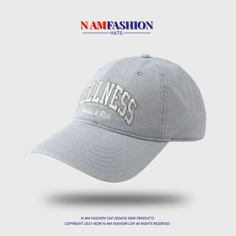 White Letter Embroidered Women's Cap Spring Summer Sun Protection — feature 11