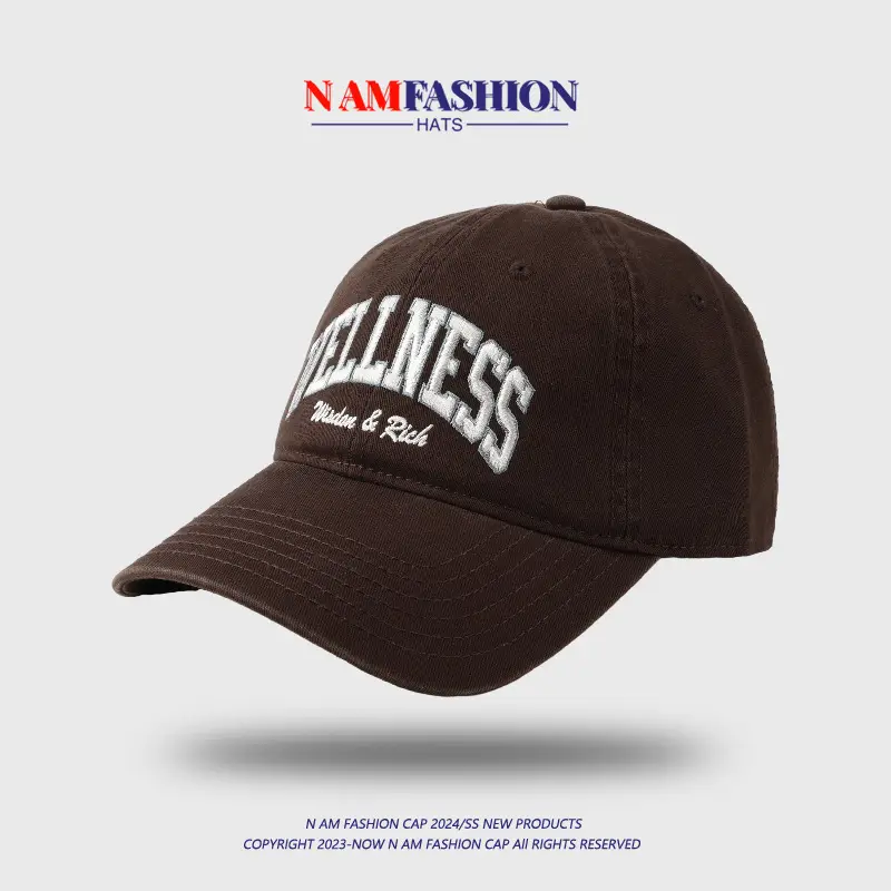 White Letter Embroidered Women's Cap Spring Summer Sun Protection — feature 9