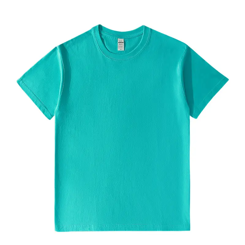 Men Heavy Cotton T-Shirt Round Neck Short Sleeve 230g - Image 11