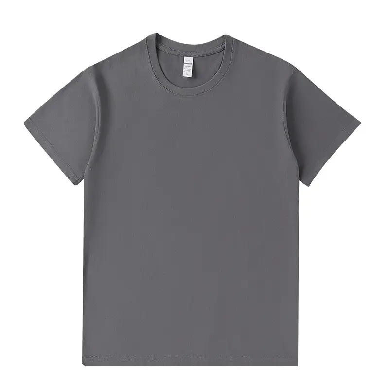 Men Heavy Cotton T-Shirt Round Neck Short Sleeve 230g - Image 15