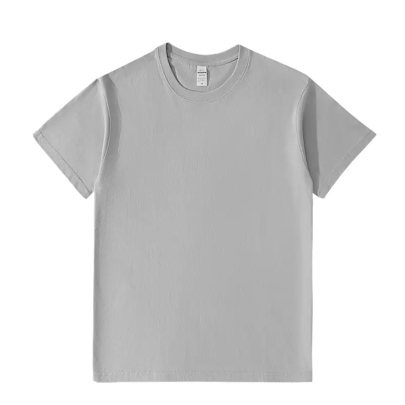 Men Heavy Cotton T-Shirt Round Neck Short Sleeve 230g - Image 18