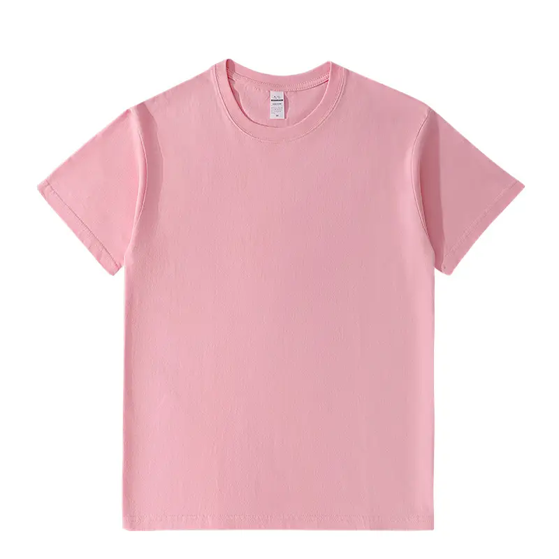 Men Heavy Cotton T-Shirt Round Neck Short Sleeve 230g - Image 3