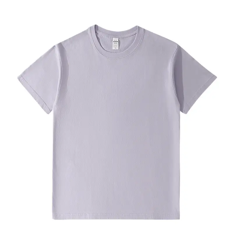 Men Heavy Cotton T-Shirt Round Neck Short Sleeve 230g - Image 4