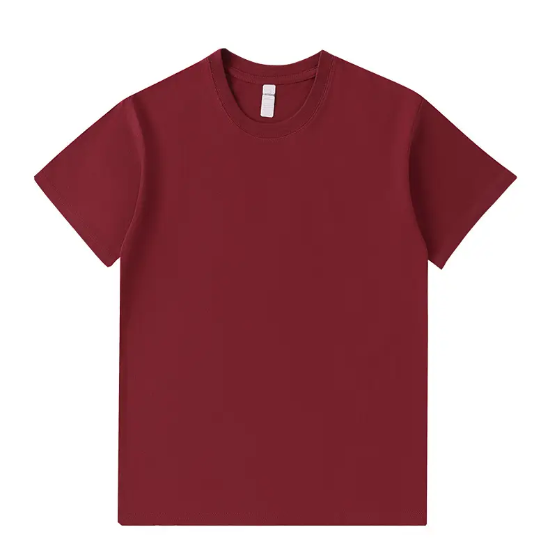 Men Heavy Cotton T-Shirt Round Neck Short Sleeve 230g - Image 5