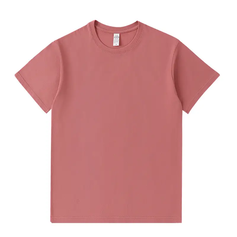 Men Heavy Cotton T-Shirt Round Neck Short Sleeve 230g - Image 6