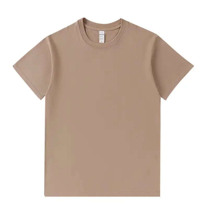 Men Heavy Cotton T-Shirt Round Neck Short Sleeve 230g - Image 7