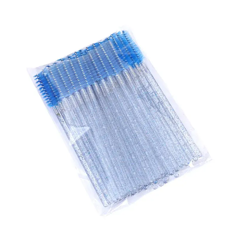 Crystal Spiral Eyelash Brush Multi-Color Mini Comb