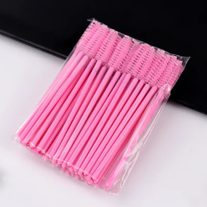 Crystal Spiral Eyelash Brush Multi-Color Mini Comb