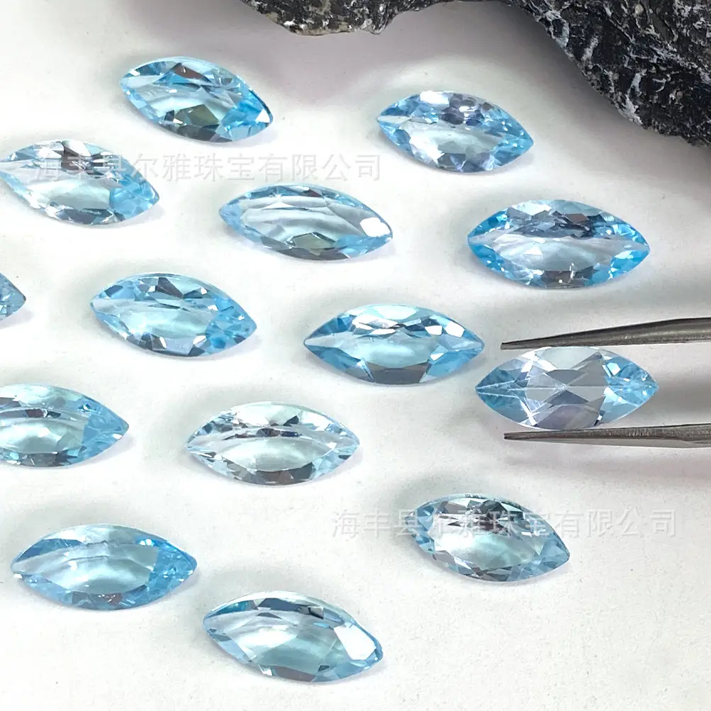 Blue Cut Stone Jewelry Set of 1 Pc - Image 3