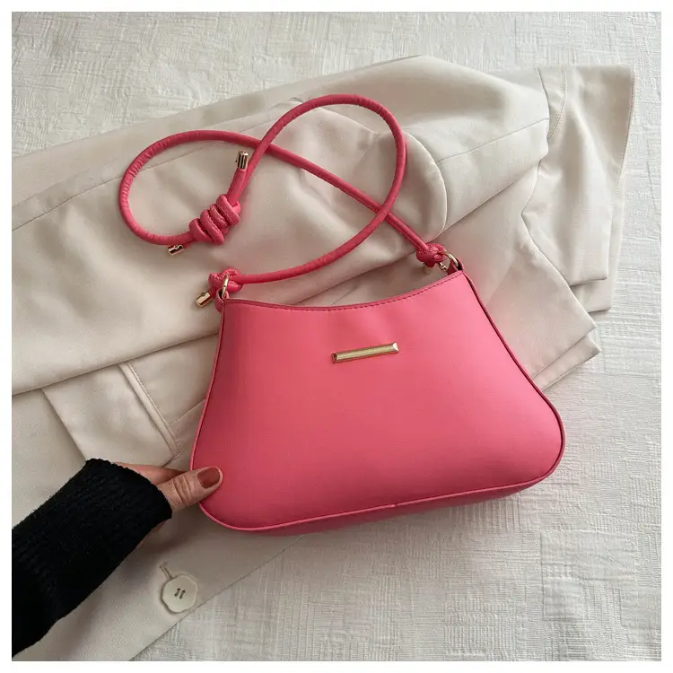 Pink Western Style Shoulder Bag for Women 2024 Spring - Image 4