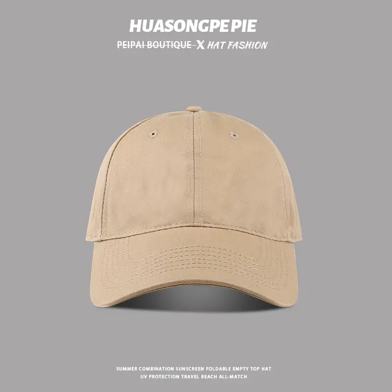 HUASONGPPEPE Solid Blue Baseball Cap with Big Head Circumference — feature 11