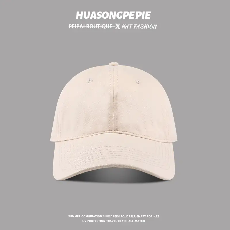 HUASONGPPEPE Solid Blue Baseball Cap with Big Head Circumference — feature 15