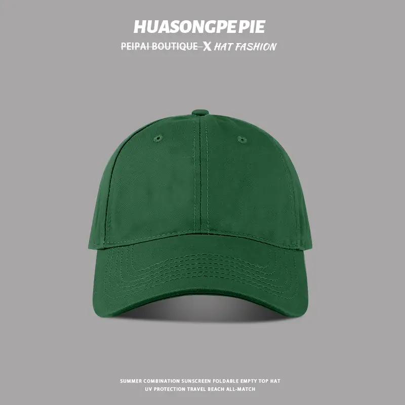 HUASONGPPEPE Solid Blue Baseball Cap with Big Head Circumference — feature 16