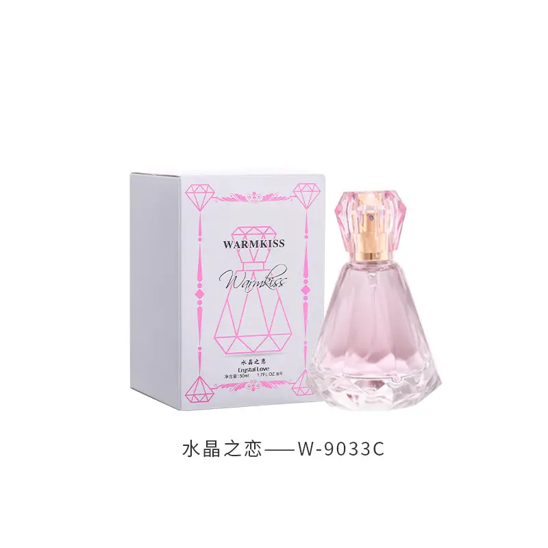 Popular online celebrity Crystal Love Ocean heart Diamond perfume long-lasting light fragrance men and women perfume Vietnam wholesale