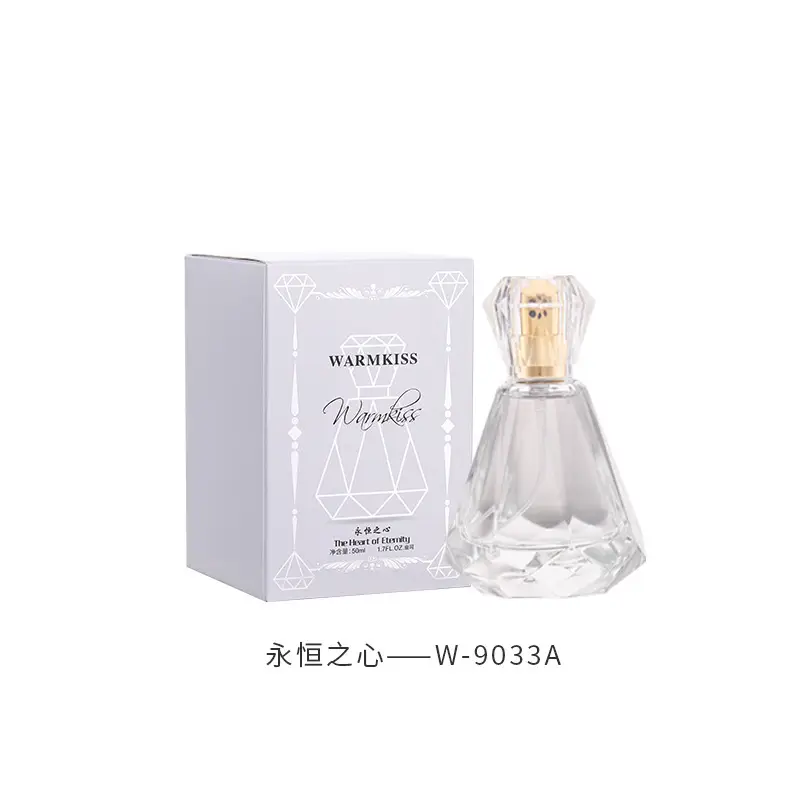 Popular online celebrity Crystal Love Ocean heart Diamond perfume long-lasting light fragrance men and women perfume Vietnam wholesale