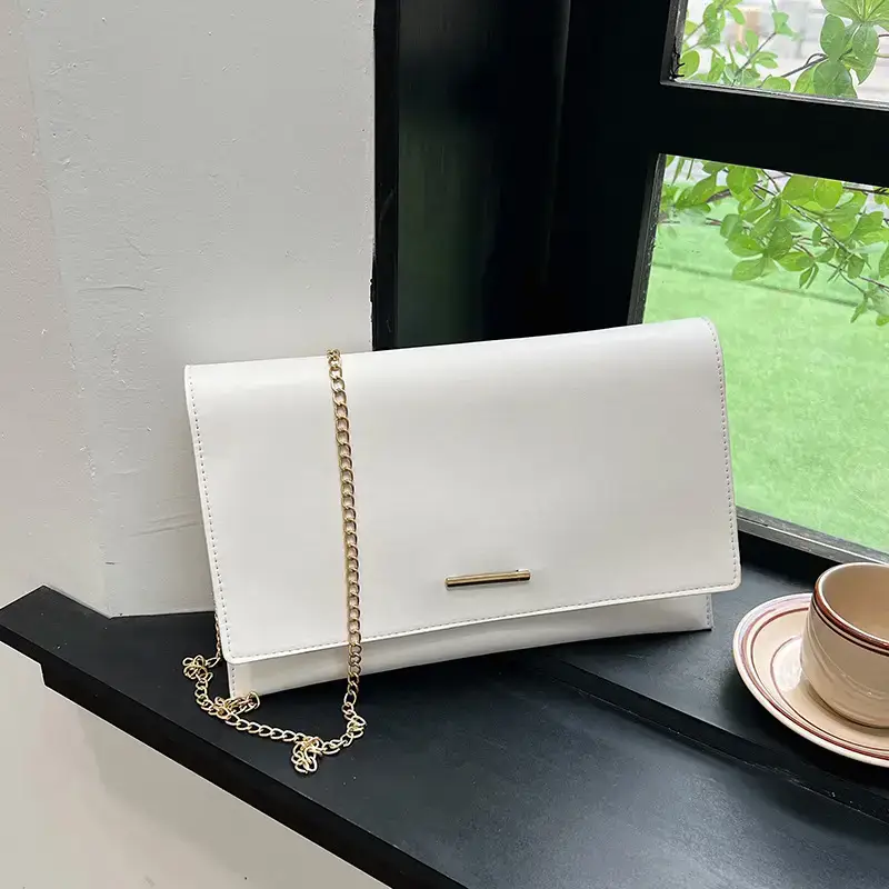 Pink Chain Clutch Bag for Women 2024 - Image 7