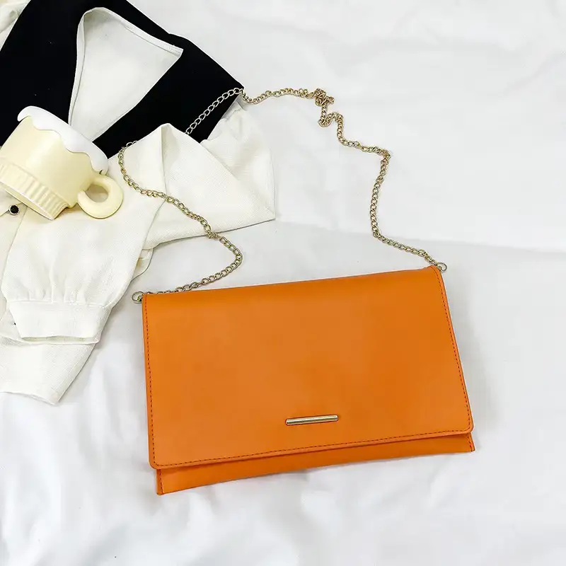 Pink Chain Clutch Bag for Women 2024 - Image 2