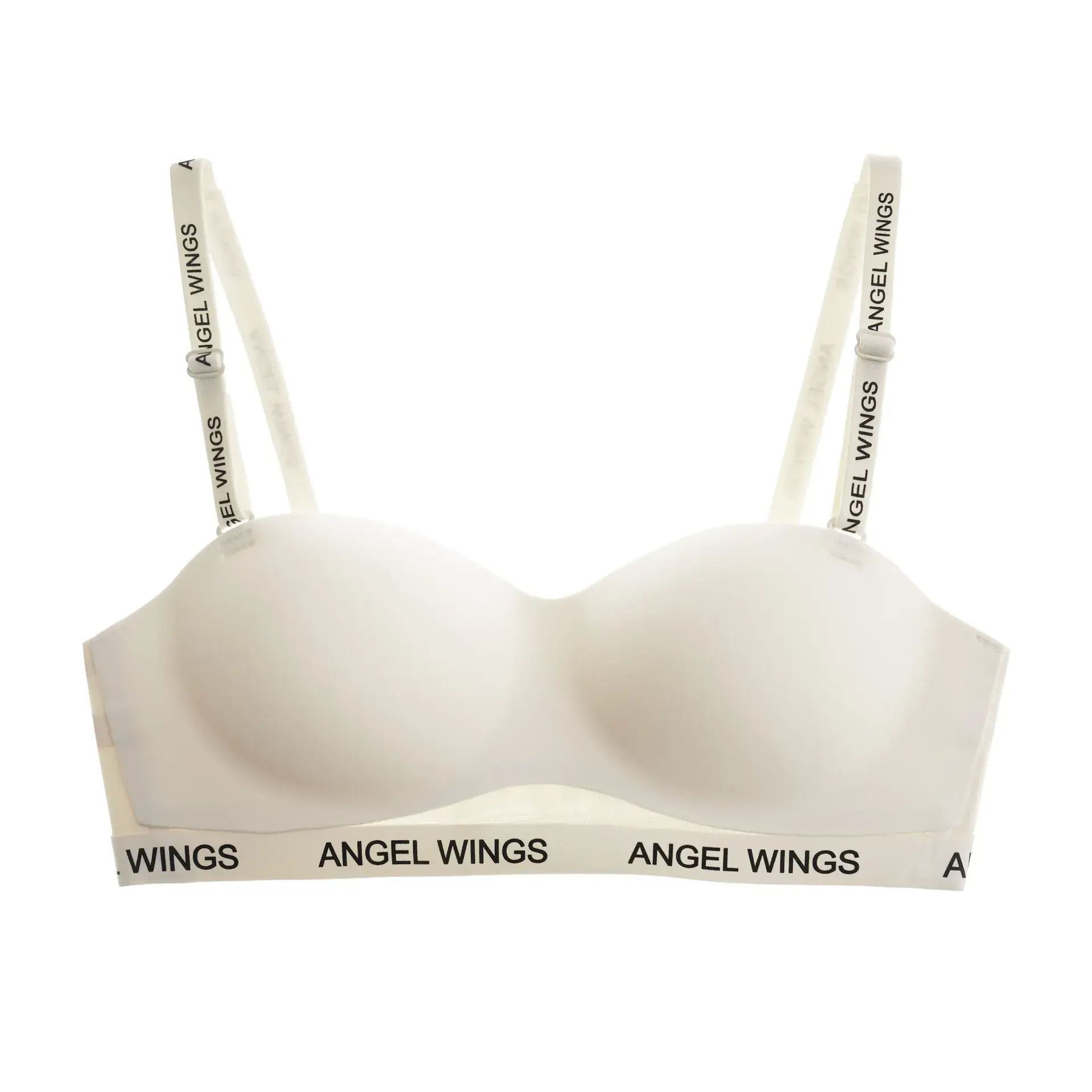 Angel Wings Non Slip Bra for Girls, Thin, No Steel Ring, 1/2 Cup - Image 8