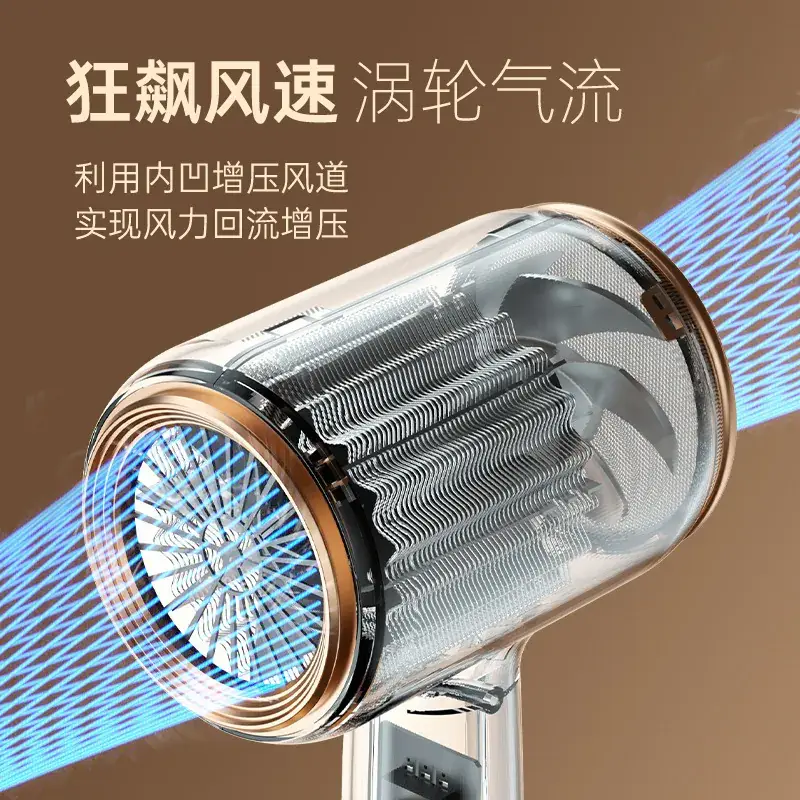High-Power Hair Dryer with Blue Light & Negative Ion Technology - Image 9