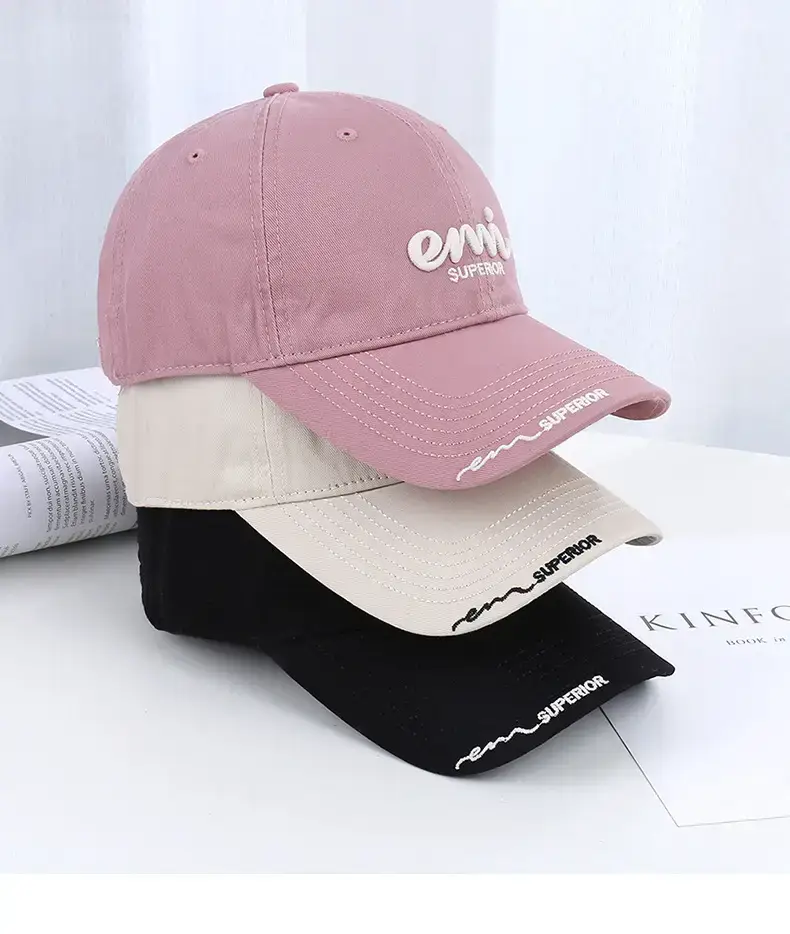 Korean Style Women's Sun-Proof Letter Cap — feature 16