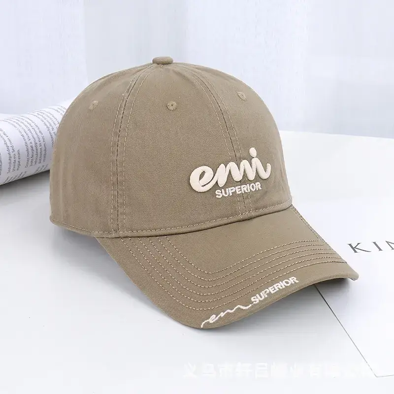Korean Style Women's Sun-Proof Letter Cap - Image 3