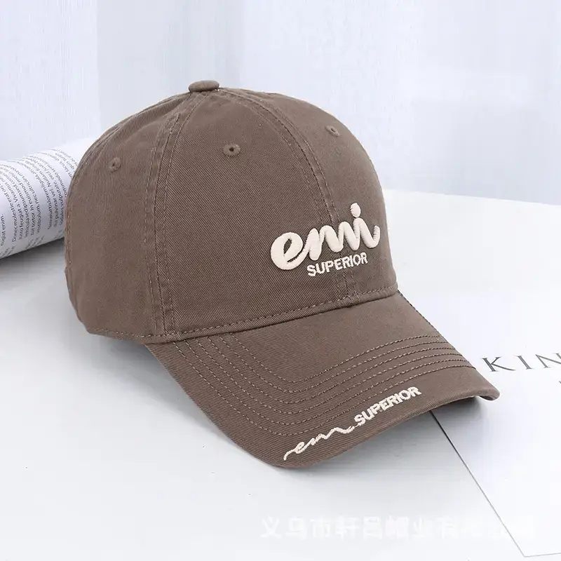 Korean Style Women's Sun-Proof Letter Cap - Image 6