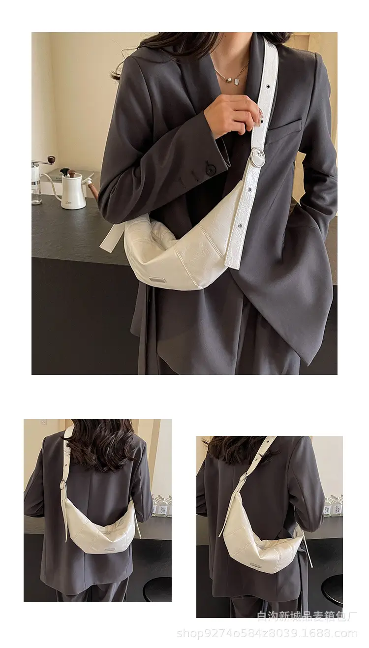 Black PU Leather Shoulder Bag for Women 2026 — feature 10