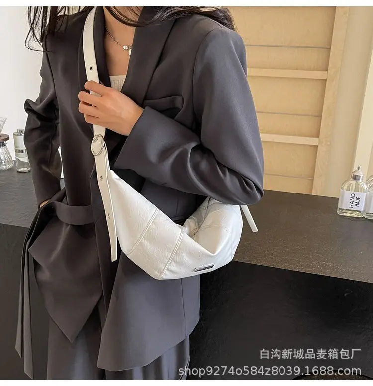 Black PU Leather Shoulder Bag for Women 2026 — feature 19